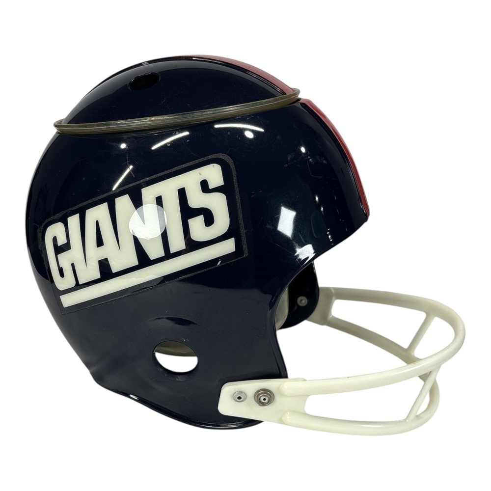 Vtg New York Giants Football Helmet P&K Products Serving Chip Bowl Ice Bucket